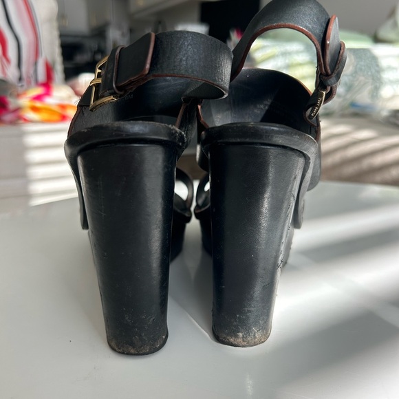 Tory Burch black wedges - Picture 4 of 7
